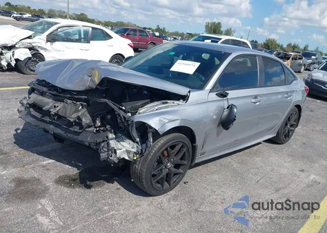 2022 Honda Civic Sport из США, поврежденный, VIN 2HGFE2F58NH574988